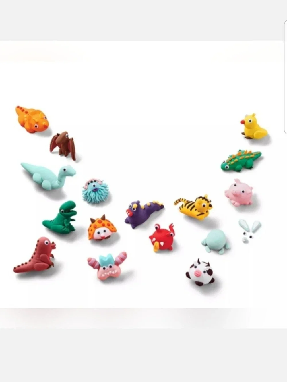 NEW! Mondo Llama Create-Your-Own Clay Characters Kit - Multicolor NWT